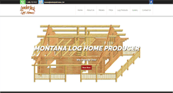 Desktop Screenshot of lumberjackhomes.com