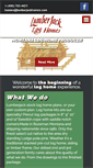 Mobile Screenshot of lumberjackhomes.com